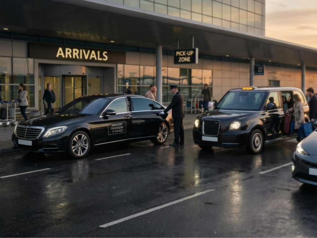 Chauffeured Service vs Taxi vs Ride Hailers for Airport Transfers in London