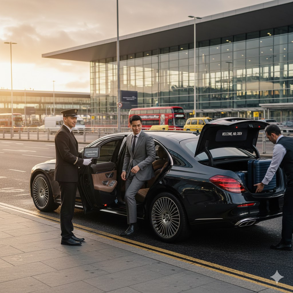 Mercedes S Class for VIP Airport Transfers in London
