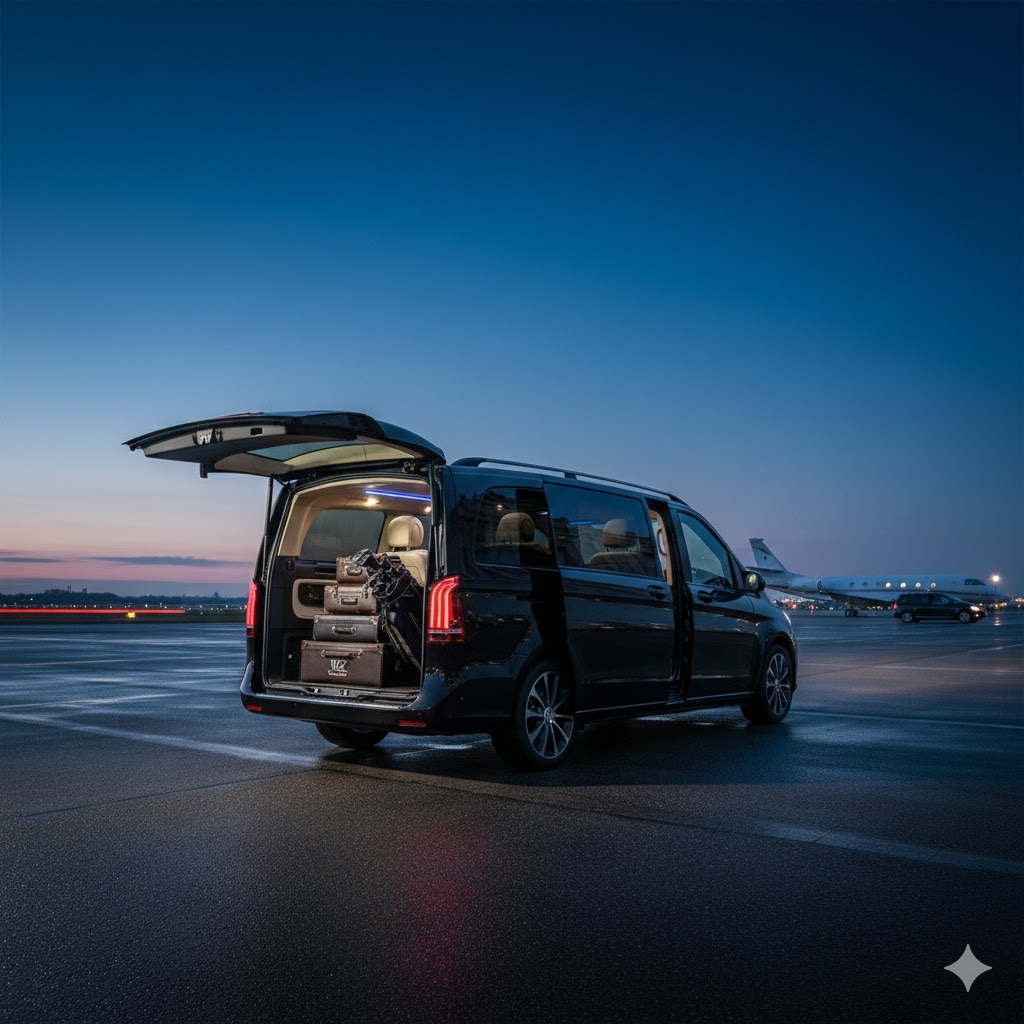 Mercedes V Class for small scroll by MZ Chauffers